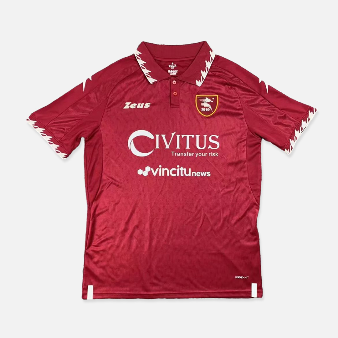 Salernitana 23-24 Home Stadium Jersey - Fans Version